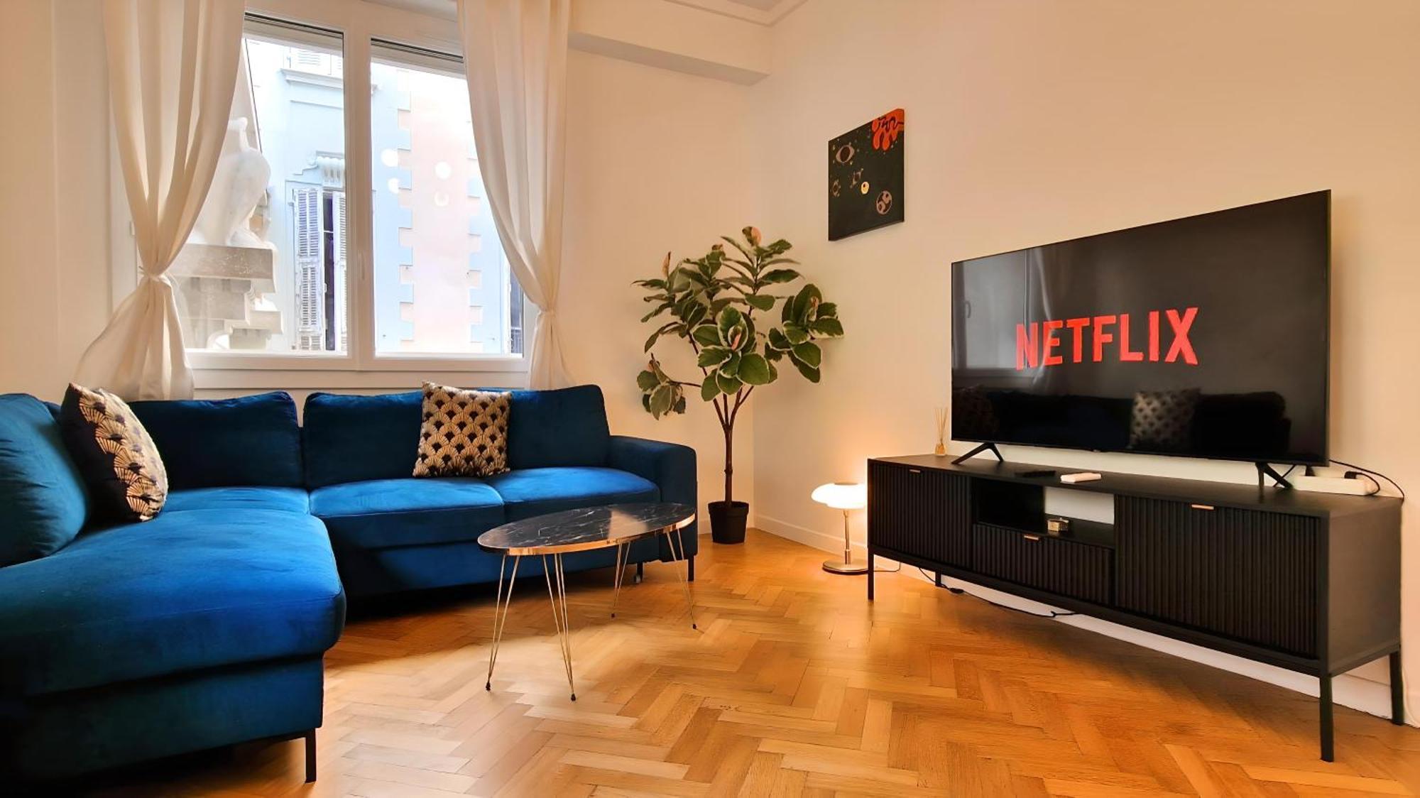 Jazzy Et Spacieux Appartement Prom Des Anglais Nice Dış mekan fotoğraf